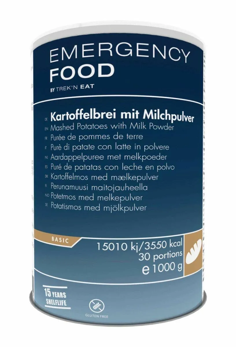 Katadyn Noodrantsoen Aardappelpuree met Melkpoeder