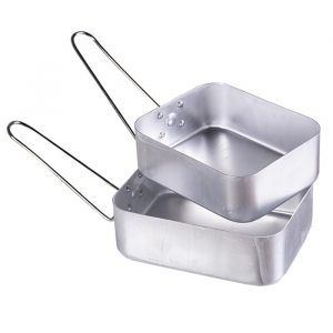 Mess Tin pannenset geanodiseerd aluminium