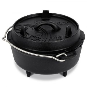 Petromax Dutch Oven gietijzeren pan - met pootjes 4 petromax dutch oven gietijzeren pan met pootjes 4