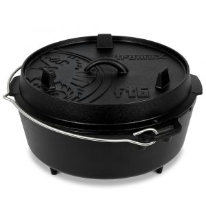Petromax Dutch Oven gietijzeren pan - met pootjes 8 petromax dutch oven gietijzeren pan met pootjes 8